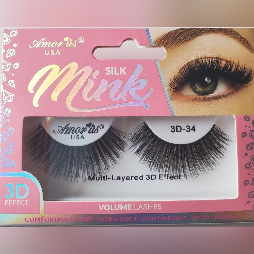 Boutique Silk Mink Eyelashes Makeup Beauty NEW